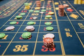 Live casino lobby on tg7779 with baccarat and roulette tables
